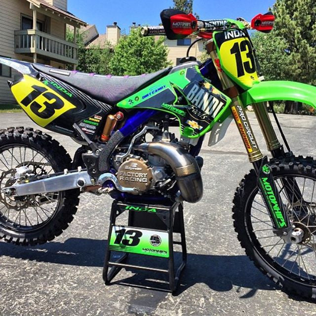 キッカケ Factory Effex Green Kawasaki Backpack - 23-89100 - Dennis Kirk