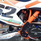 KTM Big Bike with Stock Frame Guards - MotoTape